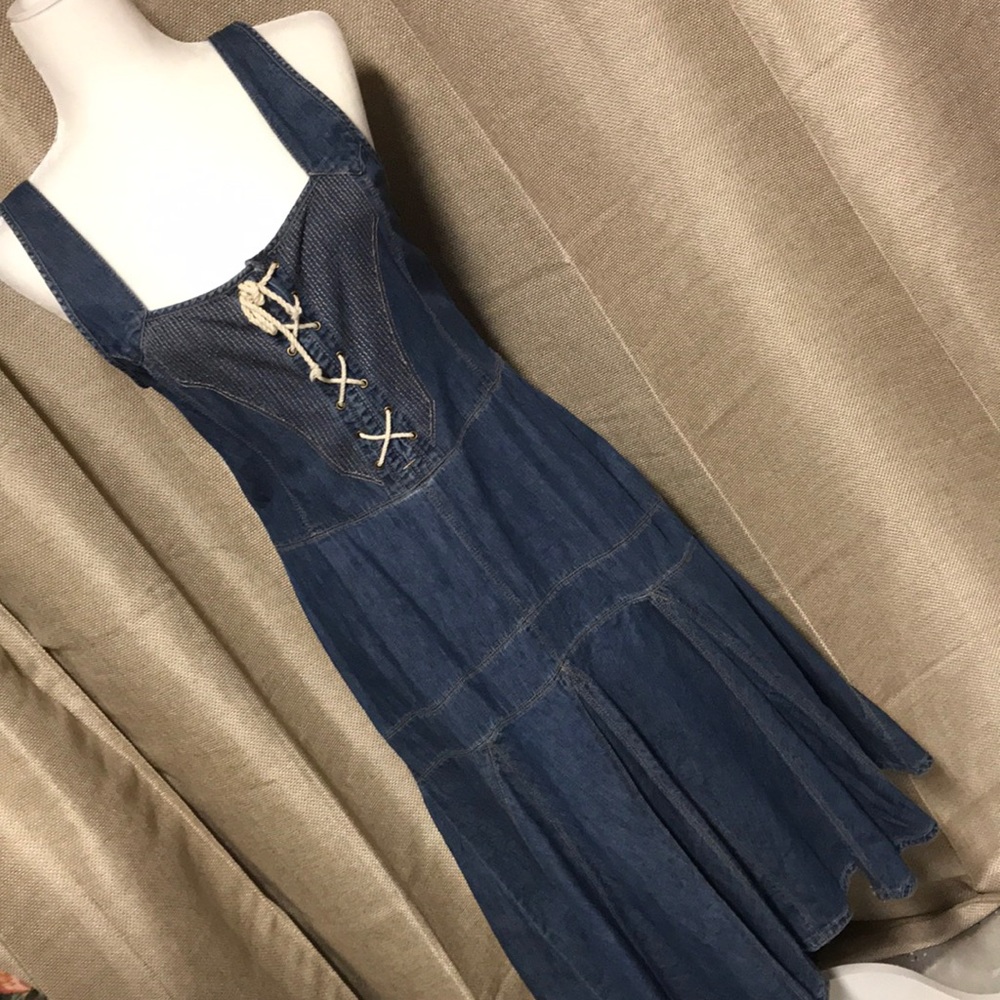 Gorgeous Ralph Lauren Denim Dress Sz 6